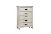 Coaster Franco 5-drawer Chest Antique White Model 205335